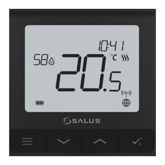 Salus QUANTUM SQ610BRF Manual