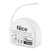 Nice Roll-Control2 Instructions And Warnings For Installation And Use