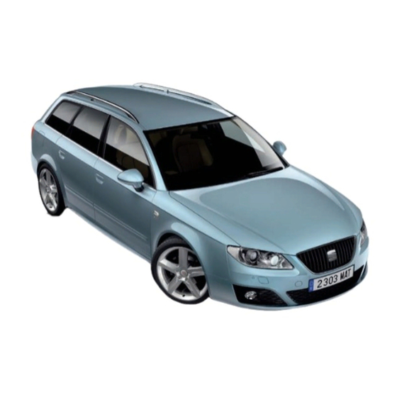 Seat Exeo ST 2011 Owner's Manual