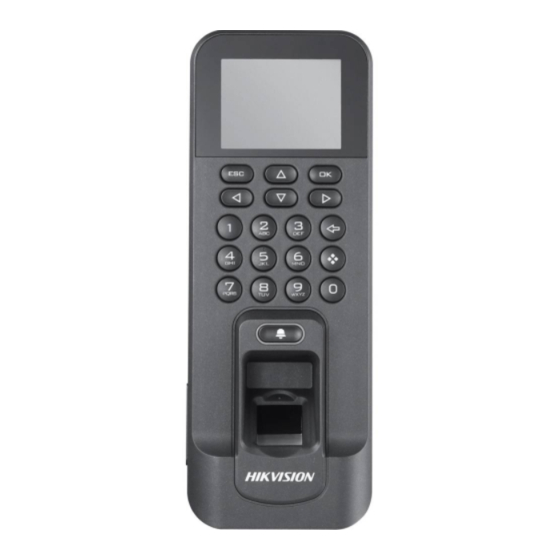 HIKVISION DS-K1T803MF User Manual