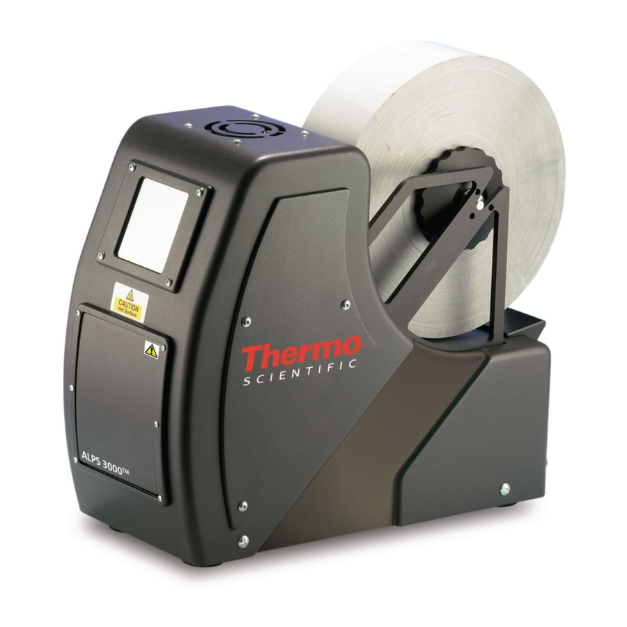 Thermo Scientific ALPS 3000 User Manual