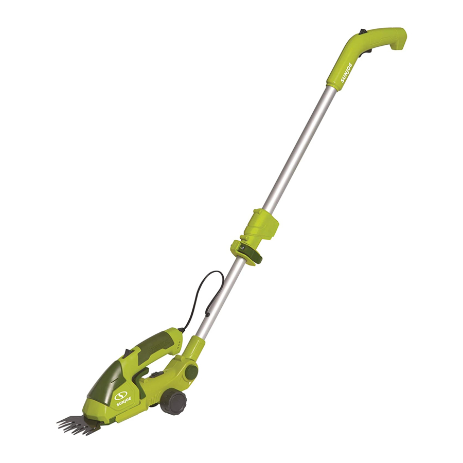 SNOWJOE SUNJOE HJ605CC Operator's Manual