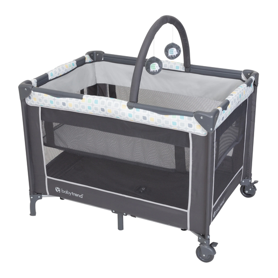 BABYTREND EZRest Deluxe Nursery Center Manuals