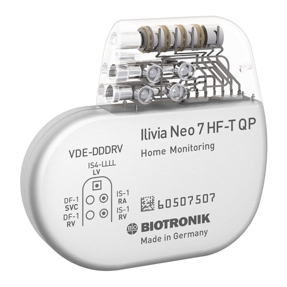 BIOTRONIK Enitra HF-T Technical Manual