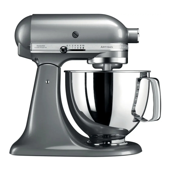 KitchenAid Artisan 5KSM175PSEMS Manual