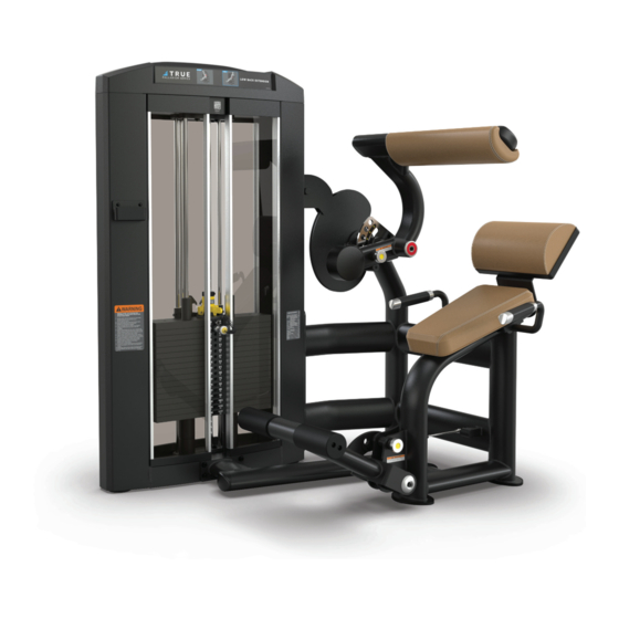 True Fitness SPL1300 Owner's Manual