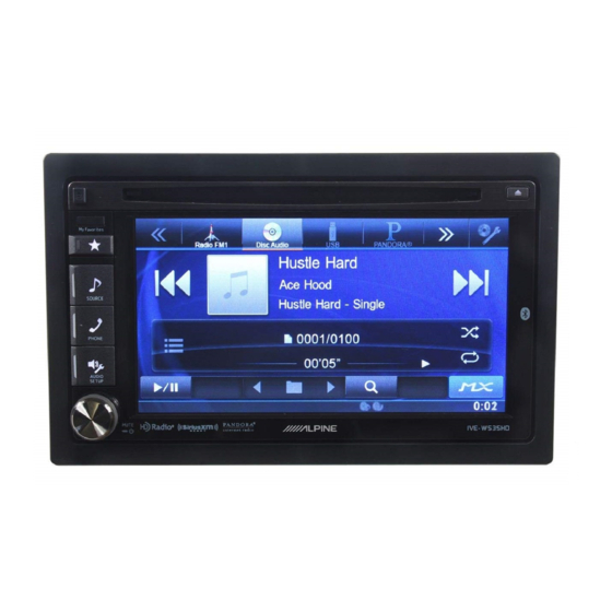 Alpine IVE-W535HD Mode D'emploi