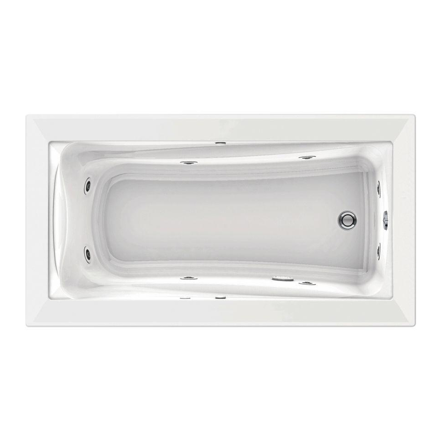 American Standard Green Tea Whirlpool and Bath Tubs 3572 Installation Manual
