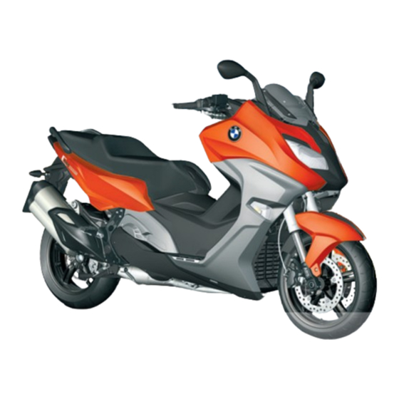 BMW C 650 Sport Rider's Manual