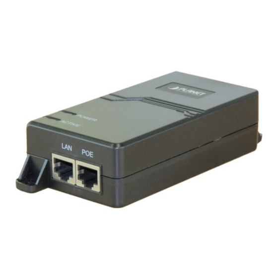 Planet Networking & Communication POE-173 User Manual
