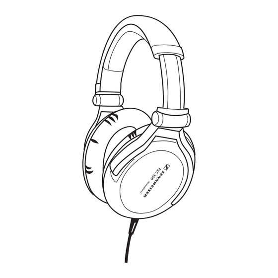 Sennheiser 500371 Instruction Manual