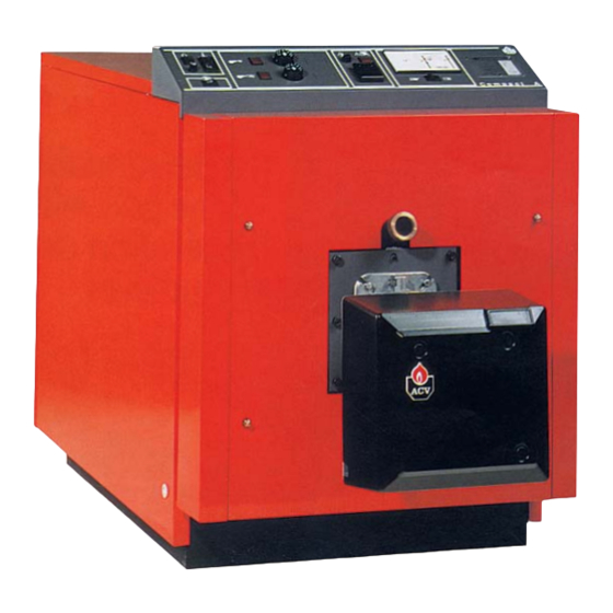 ACV Compact A Series Installation, Operating And Servicing Instructions