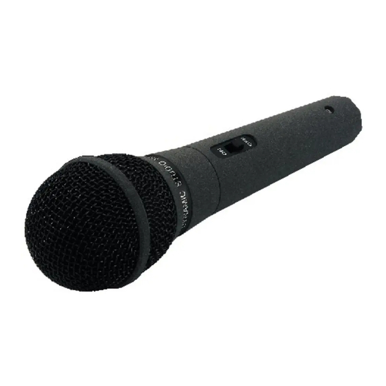 Monacor IMG STAGELINE DM-2100 Manual