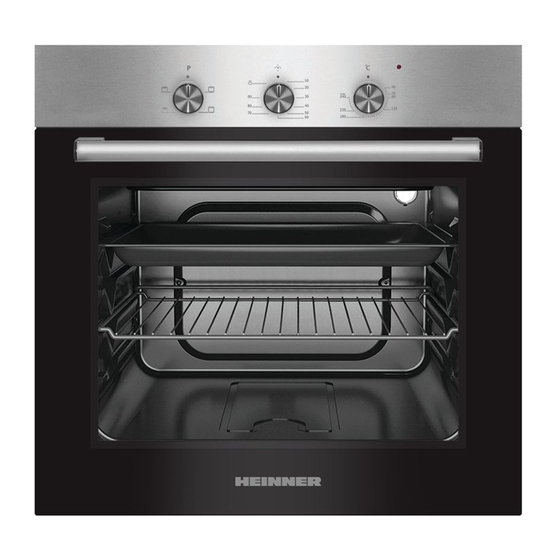 Heinner HBO-S624LTG-IX Manual