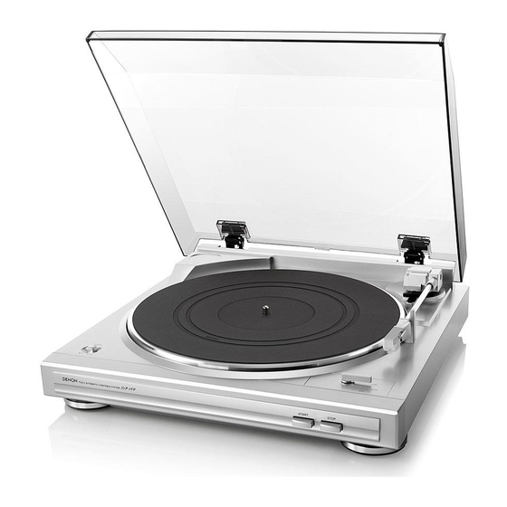 Denon DP-29F Specifications