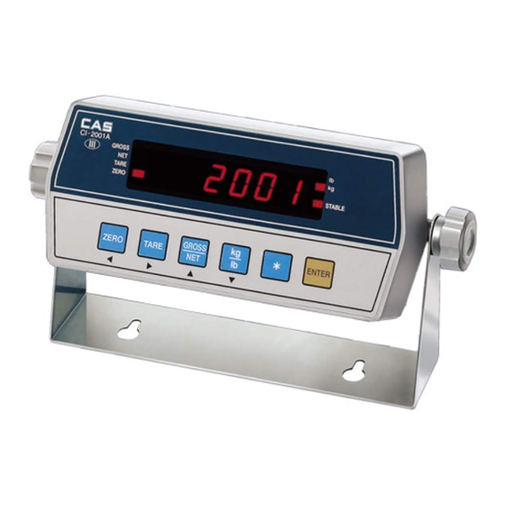 CAS CI-2001A Owner's Manual