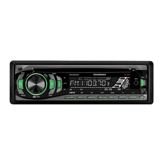 SoundMax SM-CDM1044 Instruction Manual