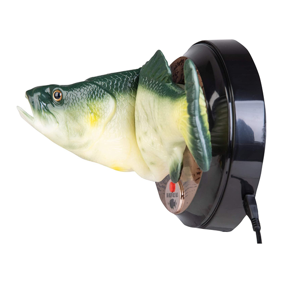 Big Mouth Billy Bass 445076 Troubleshooting Manual