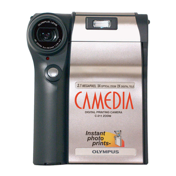 Olympus CAMEDIA C-211 Zoom Operating Instructions Manual