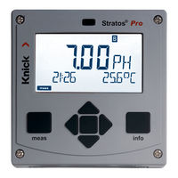 Knick Stratos Pro A201MSCONDI User Manual