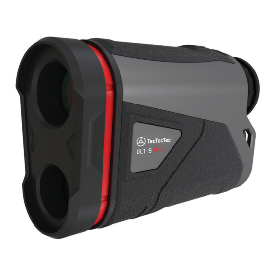 TecTecTec ULT-S PRO English Manual
