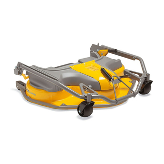 Stiga PARK 2WD 110 Combi Pro Quick Start Manual