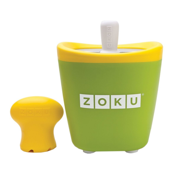 ZOKU Quick Pop Maker Instruction Manual
