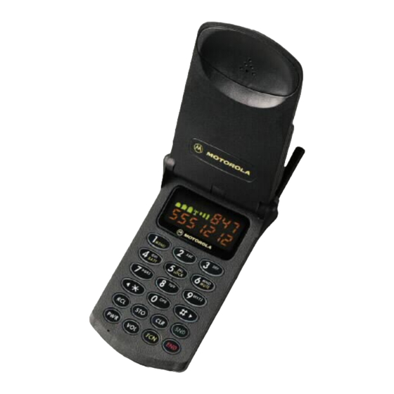 Motorola StarTAC 3000 User Manual