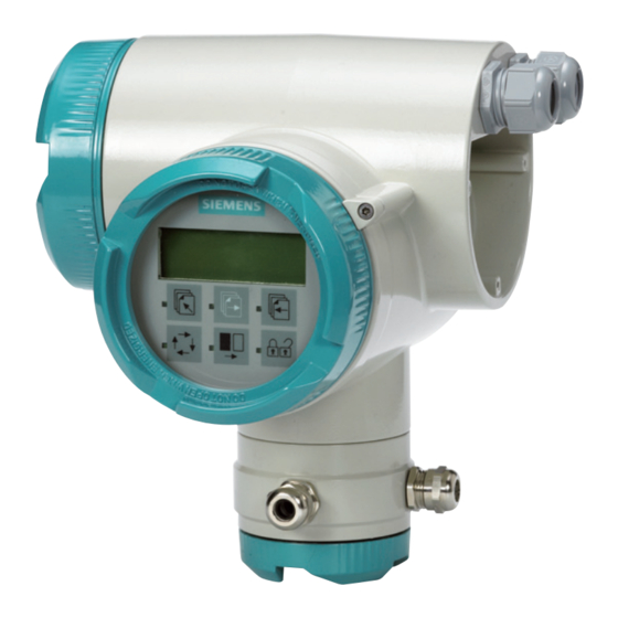 Siemens SITRANS MAG 6000 I Operating Instructions Manual