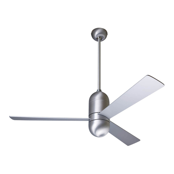 The Modern Fan Company Cirrus DC Installation Instructions And Owner's Manual