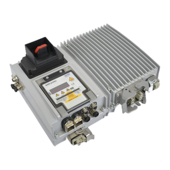 Lenze 8400 protec Series Mounting Instructions