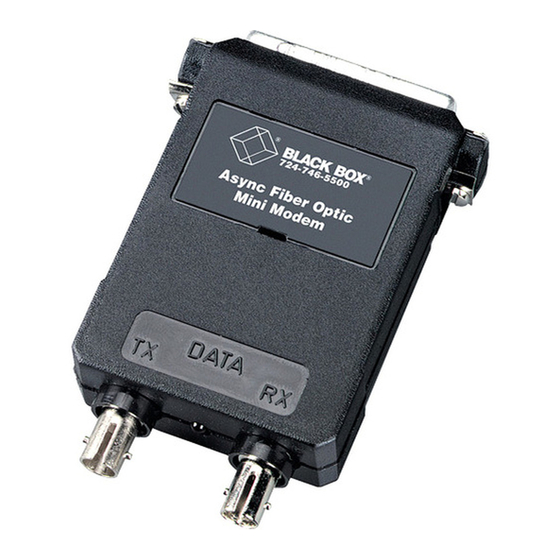Black Box ME605A-FST Specifications