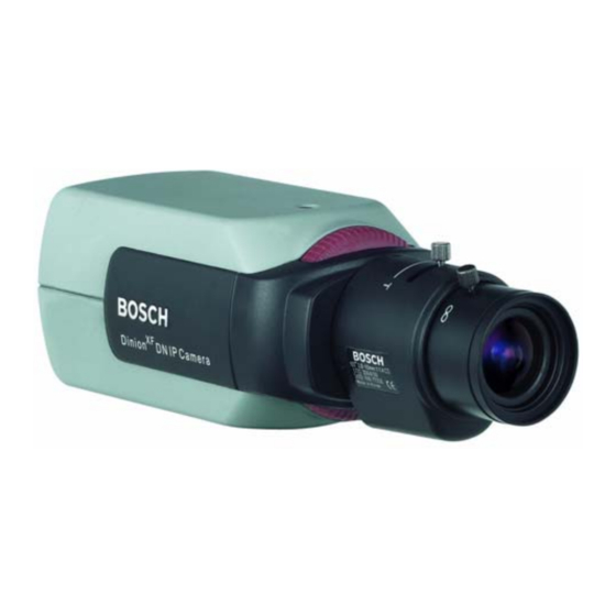 Bosch NWC-0495-20P Manuals