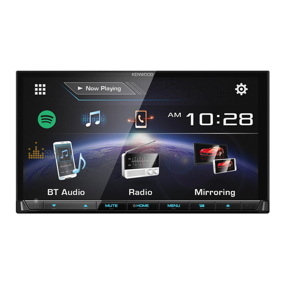Kenwood DDX717WBT Instruction Manual