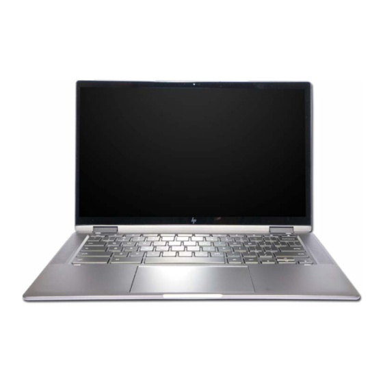 HP Chromebook x360 14c-ca0000 Manuals