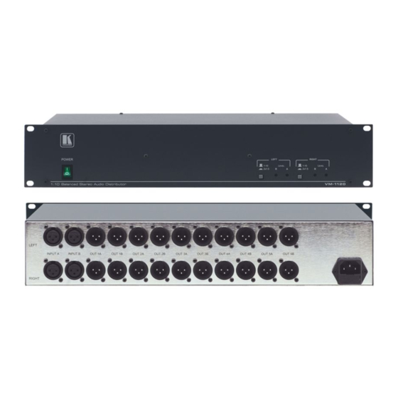 Kramer VM-1120 User Manual
