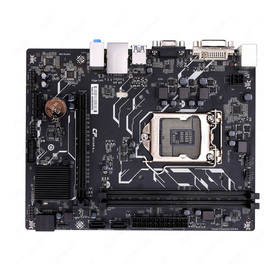 Colorful H310M-E PRO V20 User Manual