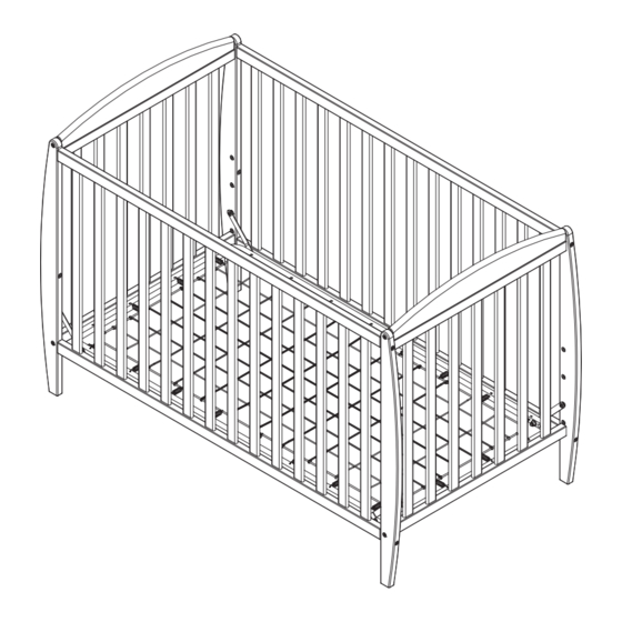 Delta Children Taylor 4 in 1 Crib Assembly Instructions Manual