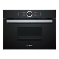 Bosch CDG634A 0 Series User Manual And Installation Instructions