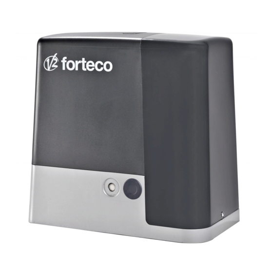 V2 FORTECO 2500-I Manual