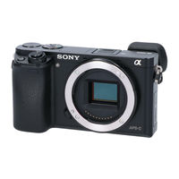 Sony a 6000 ILCE-6000L/H User Manual
