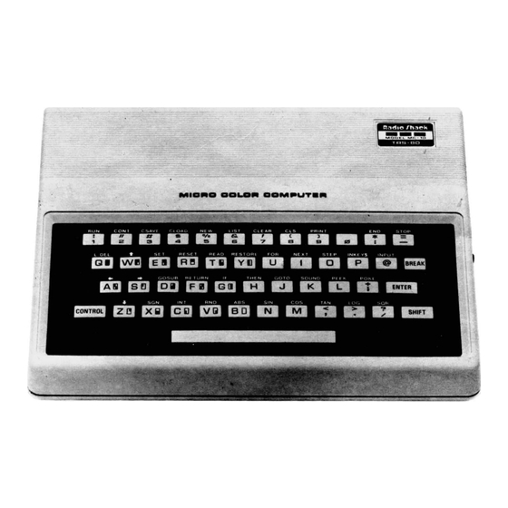 Radio Shack TRS-80 Service Manual