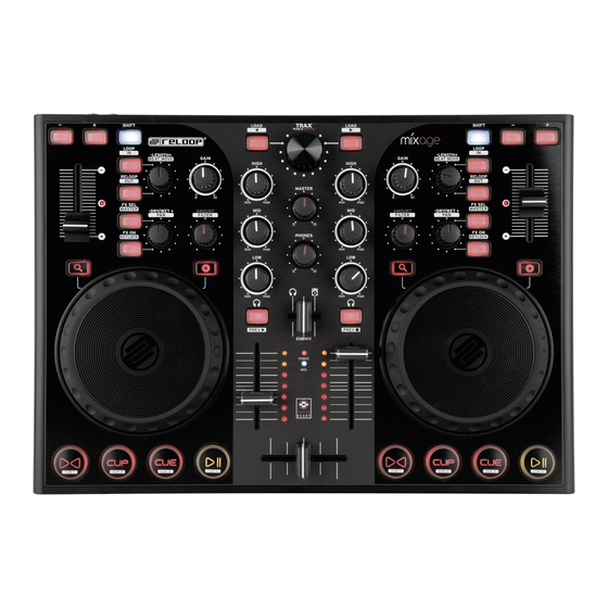 Reloop Mixage Interface Edition MK2 Manuals