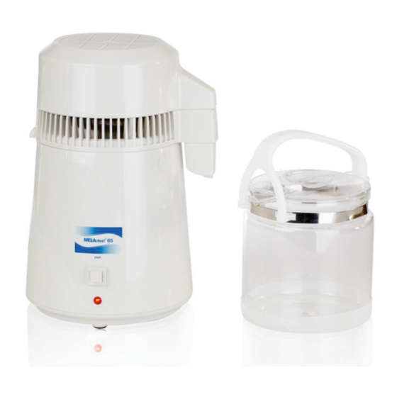 MELAG MELAdest 65 Operating Manual