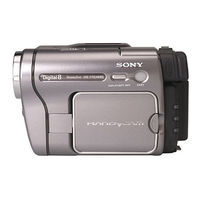 Sony handycam Digital 8 DCR-TRV270E Operation Manual