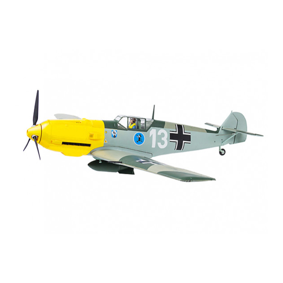 Durafly Messerschmitt BF.109E-4 Instruction Manual