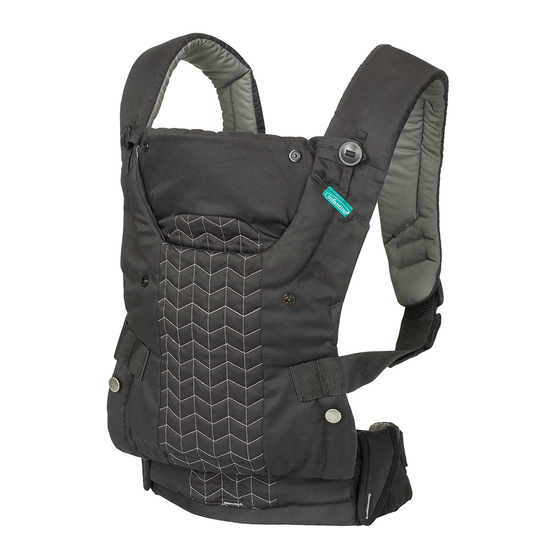 Blue Box Infantino Upscale Customizable Carrier Owners Manual Instructions
