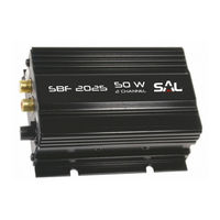 Somogyi Elektronic SAL SBF 2025 Instruction Manual