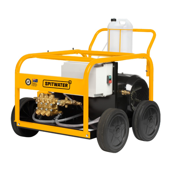 Spitwater SCW85 Operating And Maintenance Manual