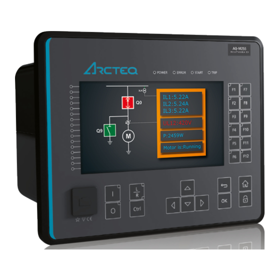 Arcteq AQ-M255 Instruction Manual
